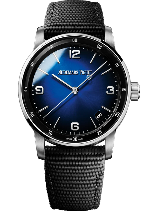 Audemars Piguet Code 11.59 Selfwinding White Gold Smoked Blue Men’s Watch 15210BC.OO.A002KB.01