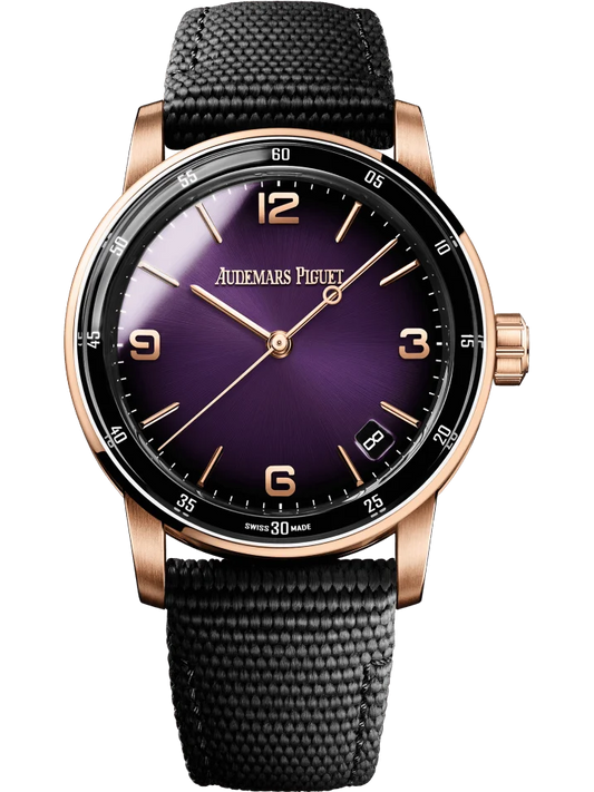 Audemars Piguet Code 11.59 Selfwinding Pink Gold Smoked Purple Men’s Watch 15210OR.OO.A002KB.02