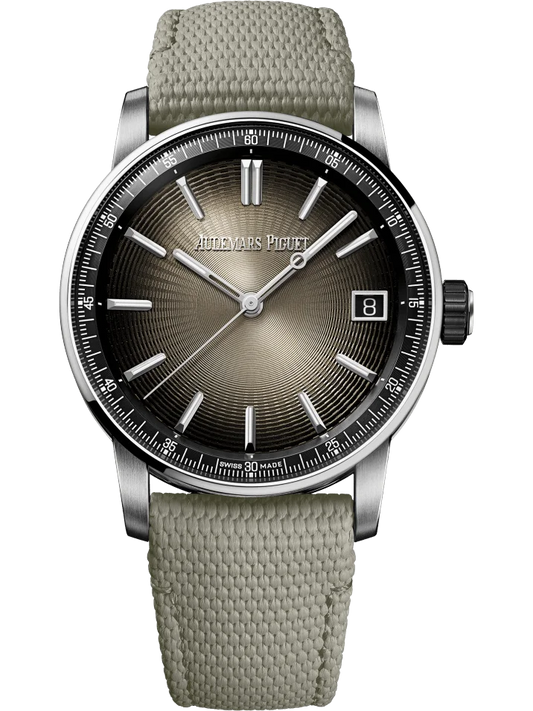 Audemars Piguet Code 11.59 Selfwinding Ceramic Steel Smoked Beige Men’s Watch 15210QT.OO.A064KB.01