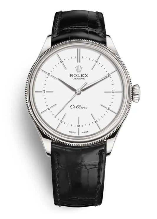 Rolex Cellini White Gold 39mm Men’s Watch 50509-0016
