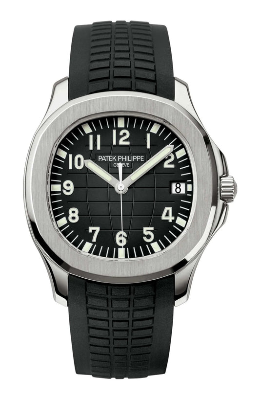 Patek Philippe Aquanaut Stainless Steel & Tropical Black Men’s Watch 5167A-001