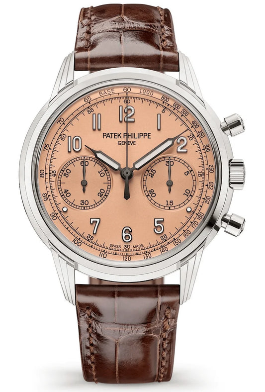 Patek Philippe Complications Chronograph White Gold Rose-Gilt Alligator Men’s Watch 5172G-010