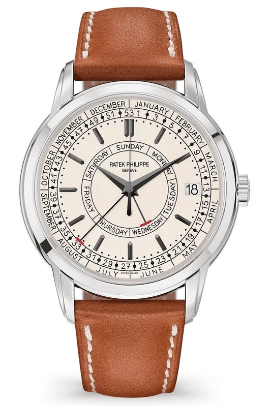 Patek Philippe Complications Calatrava Weekly Calendar Calfskin Men’s Watch 5212A-001