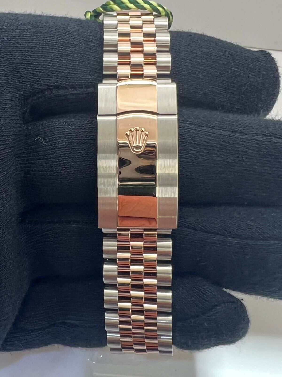 Rolex Everose  Datejust 36 Watch Fluted Beze 126231 motif new