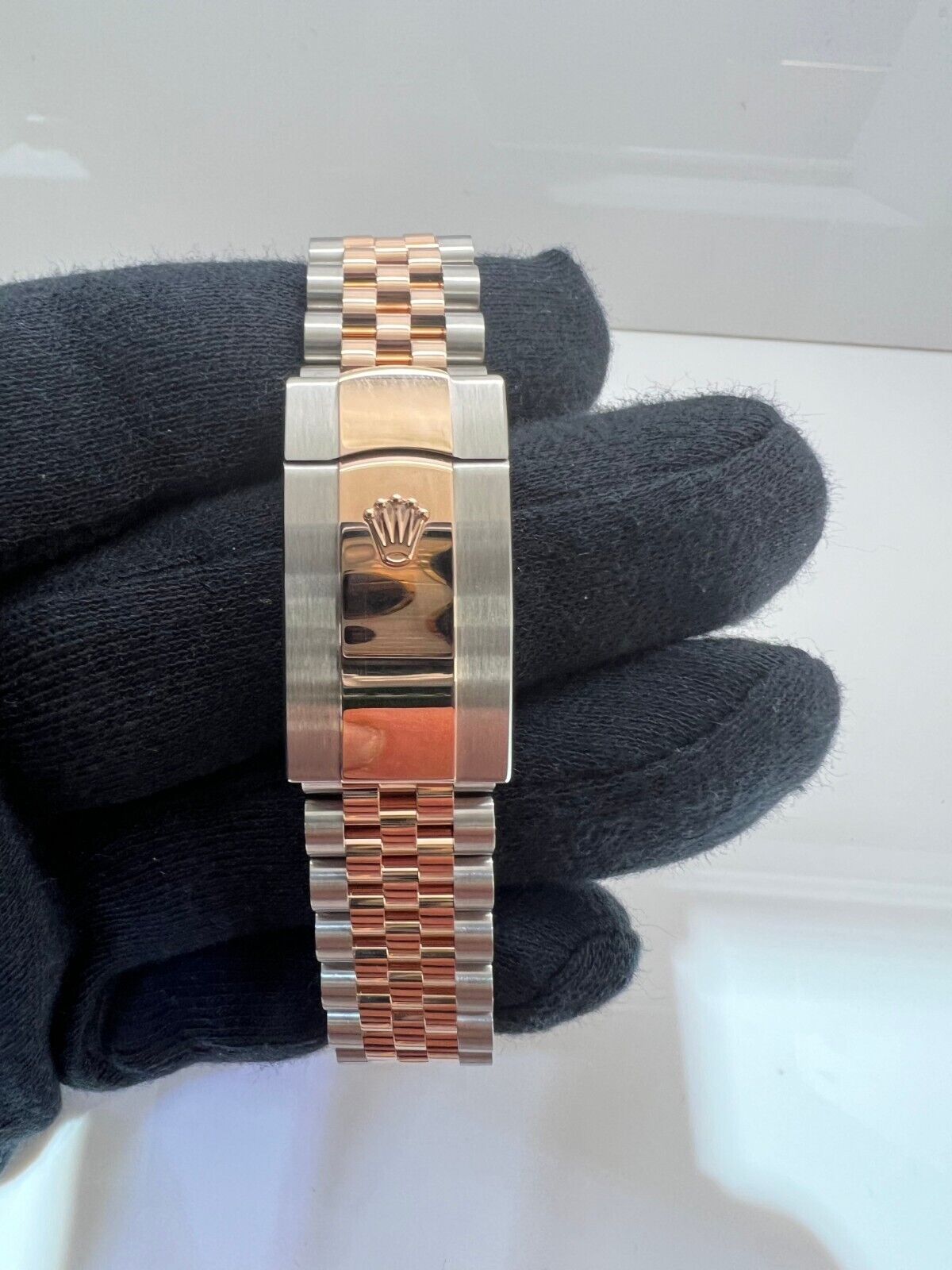 Rolex Datejust 126331 Pink and Silver Jubilee Bracelet Sundust