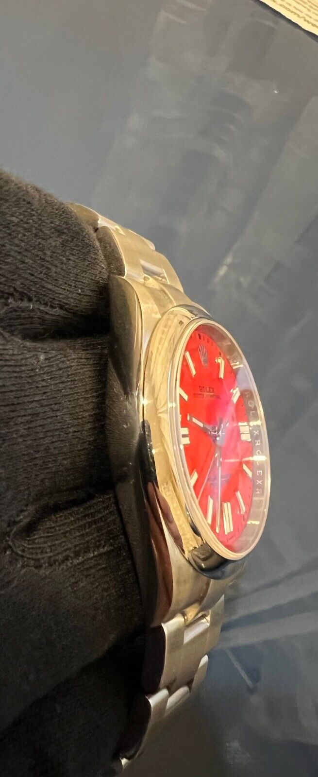 Rolex Oyster Perpetual 124300 Silver Oyster Bracelet with Silver Bezel