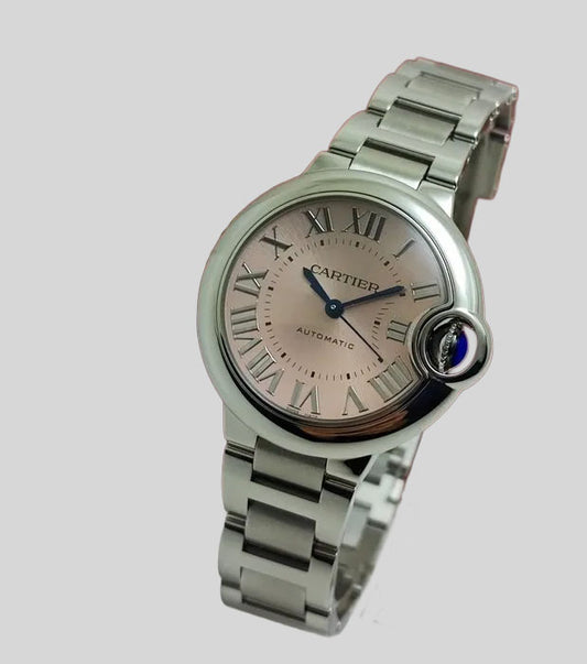 Cartier Ballon Bleu De Cartier Interchangeable Steel Bracelet Ladies Watch WSBB0068