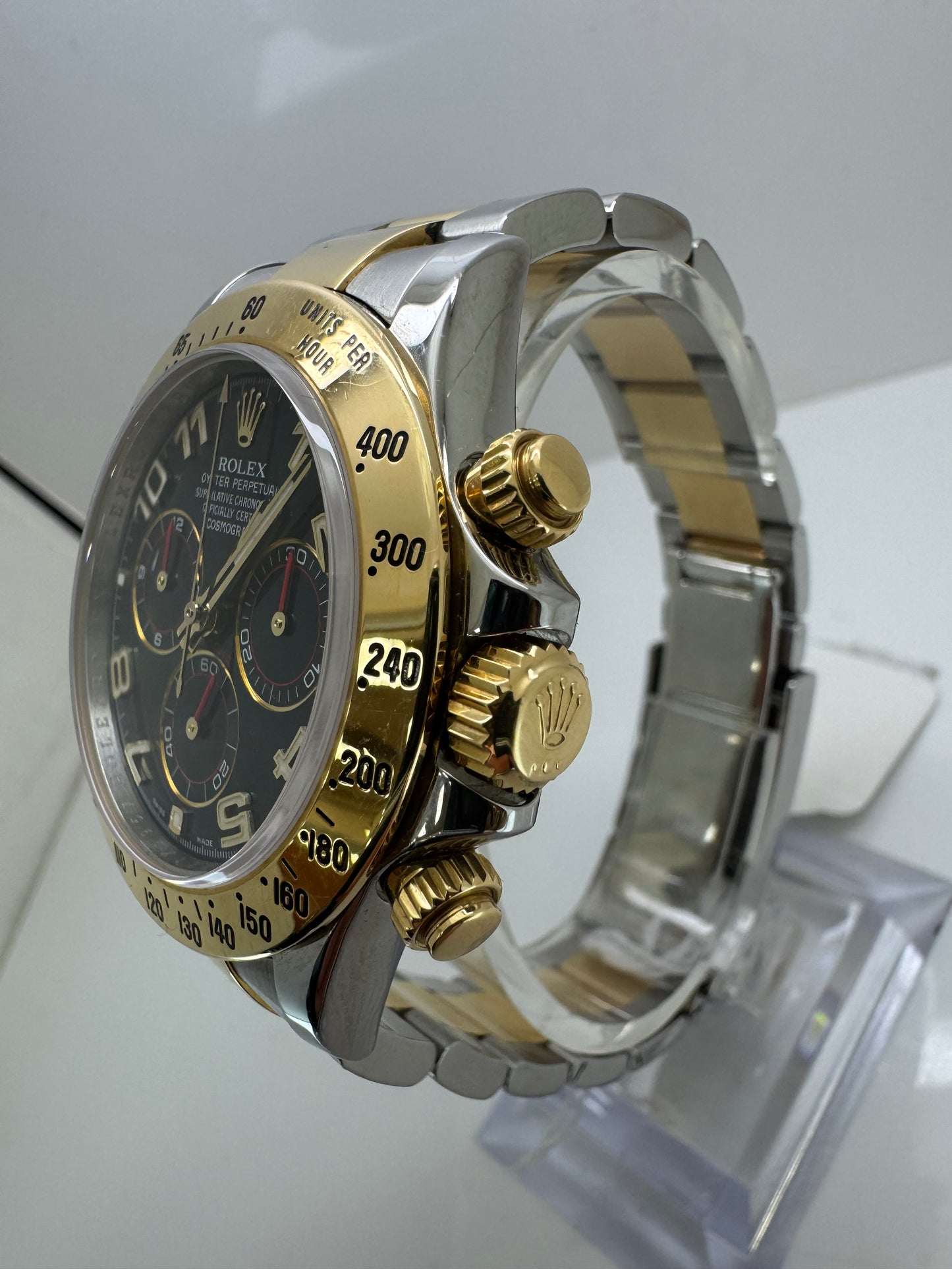 Rolex Daytona Blue Two Tone 116523 Men's Watch