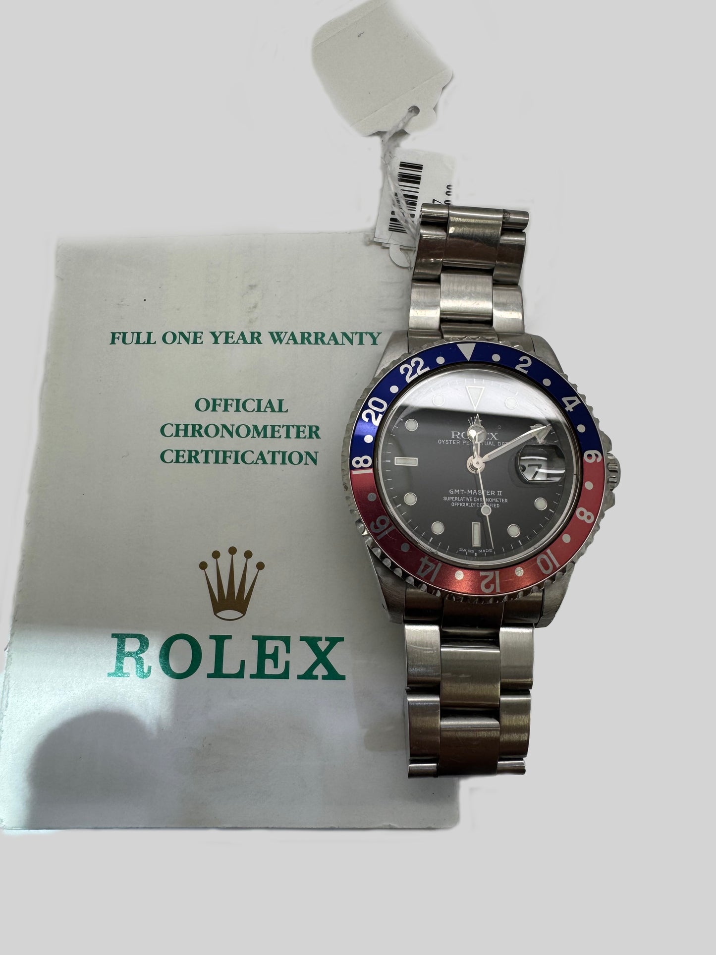 Rolex "Pepsi" Reference 16710