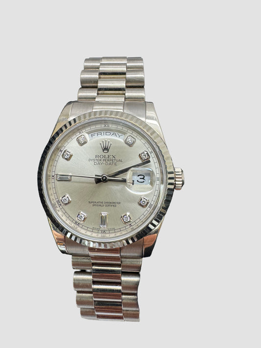 Rolex Day Date 36mm Diamond Dial 118239