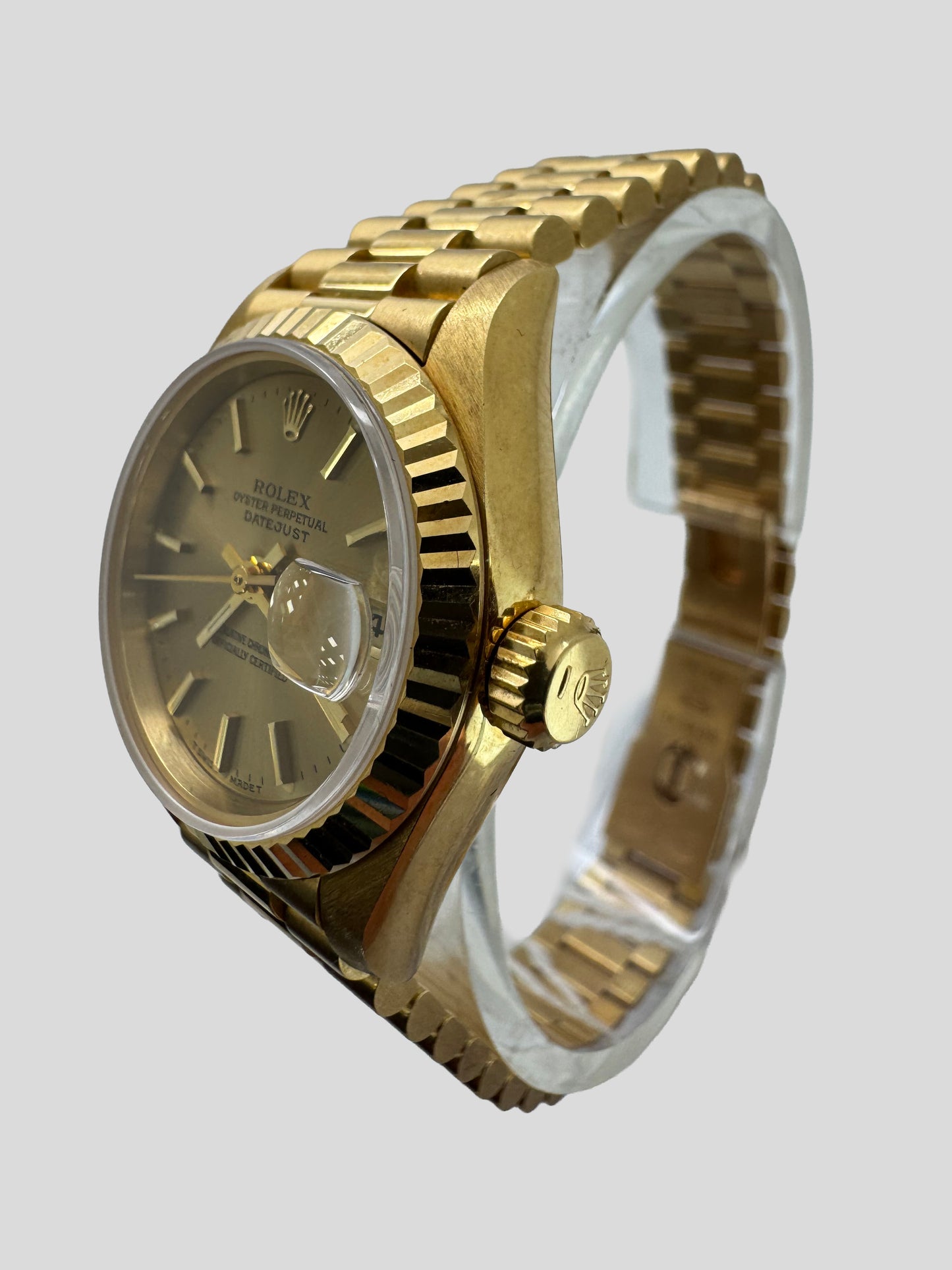 Rolex Ladies Datejust 26mm yellow gold