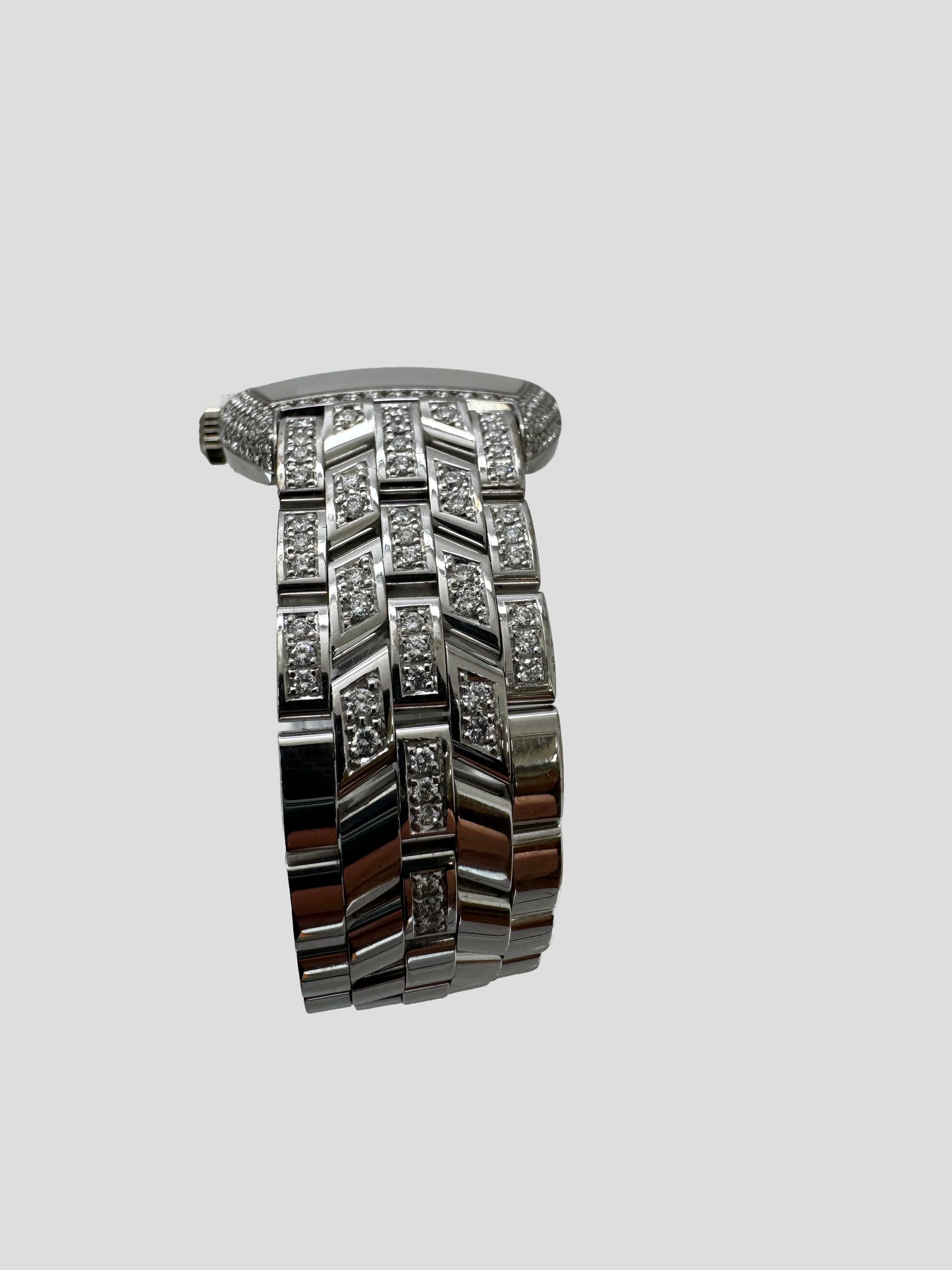 Frank Muller Ladies White Gold Diamond No.20