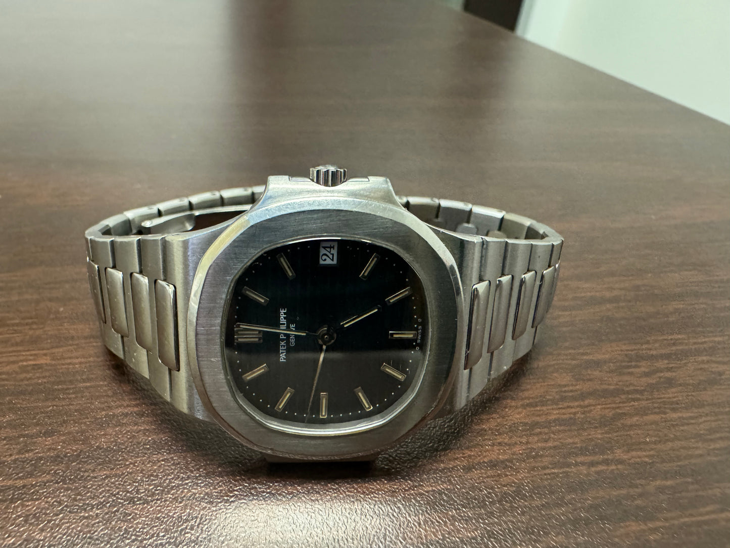 Patek Philippe Nautilus 3800/1A Blue Dial Stainless Steel – 37.5mm