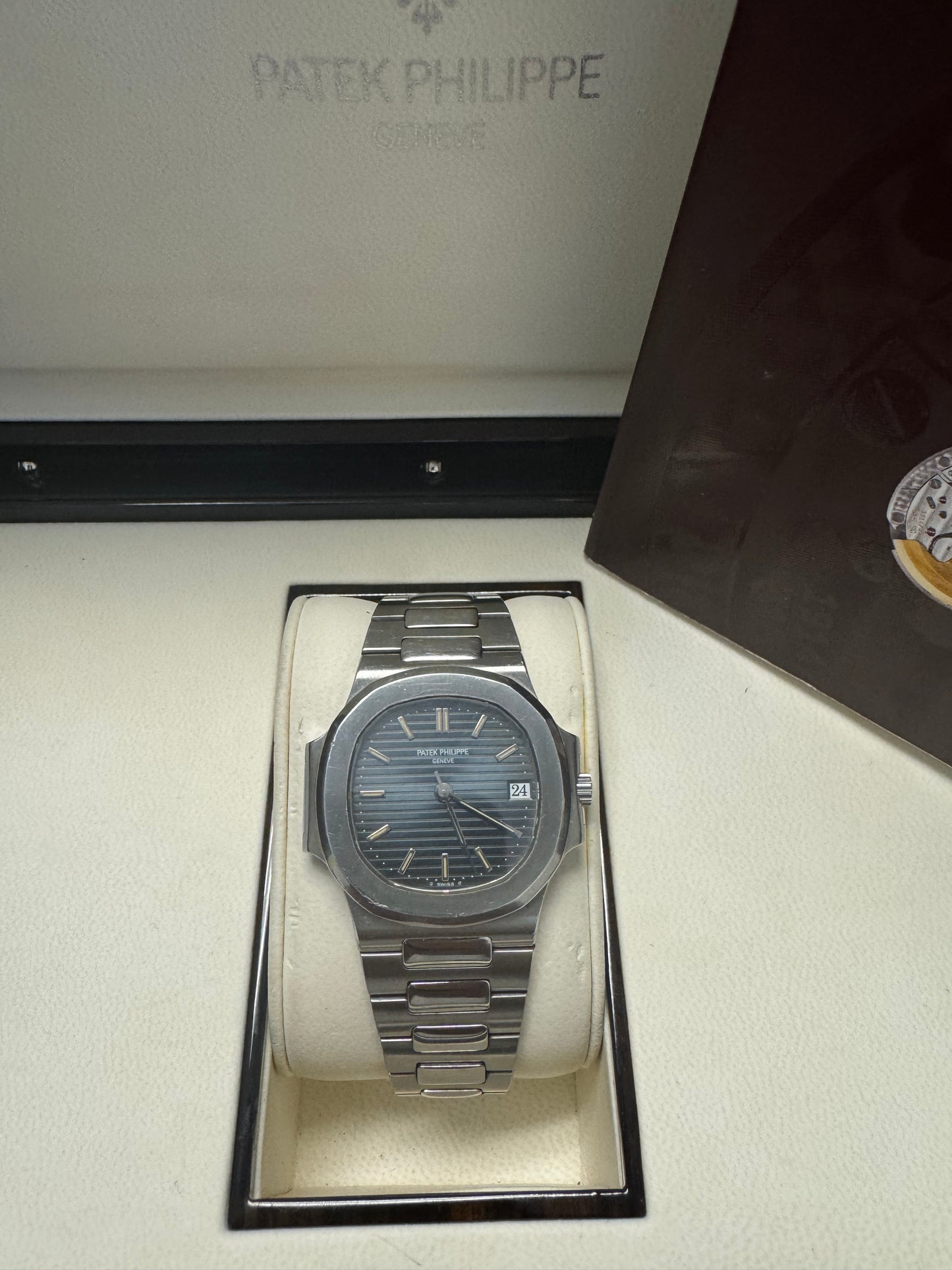 Patek Philippe Nautilus 3800/1A Blue Dial Stainless Steel – 37.5mm