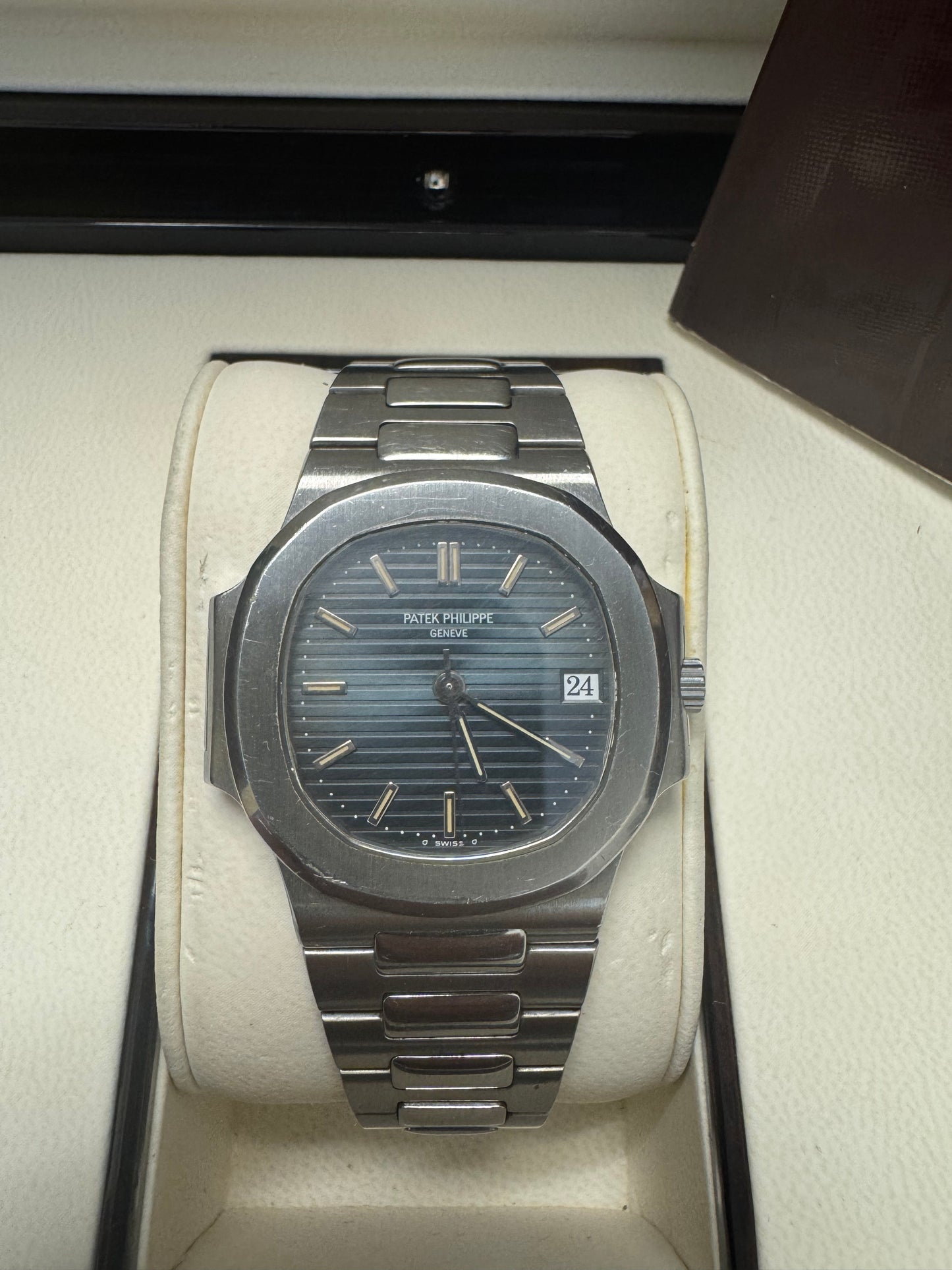 Patek Philippe Nautilus 3800/1A Blue Dial Stainless Steel – 37.5mm