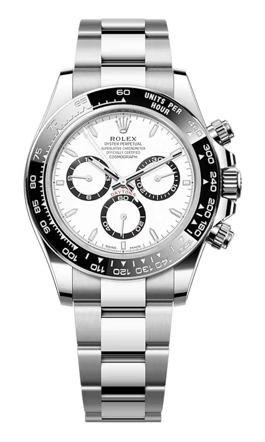 Rolex Cosmograph Daytona Oystersteel White Dial Men’s Watch 126500LN-0001