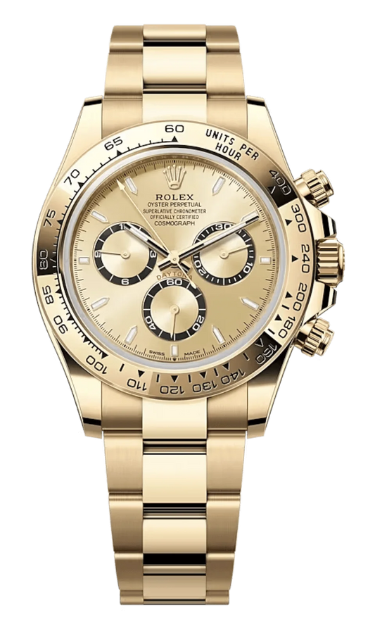 Rolex Cosmograph Daytona Yellow Gold Oyster Men’s Watch 126508