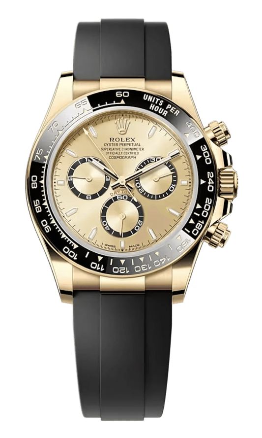 Rolex Cosmograph Daytona Yellow Gold Oysterflex Men’s Watch 126518LN-0010