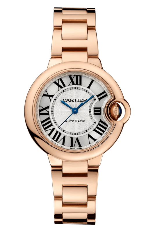 Cartier Ballon Bleu de Cartier 33mm Rose Gold Ladies Watch WGBB0042