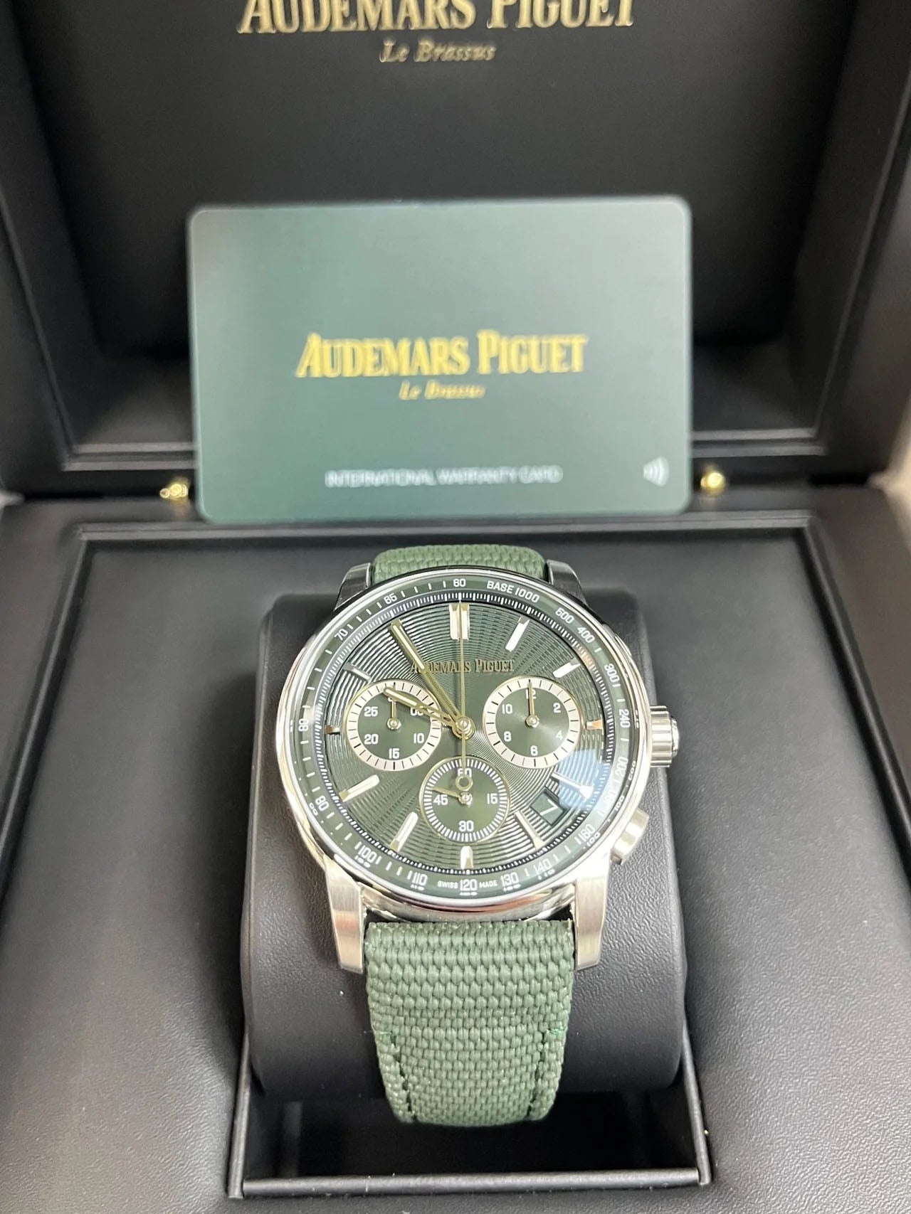 Audemars Piguet Code 11.59 Green Code Selfwinding Chronograph 41mm 26393ST.OO.A056KB.01