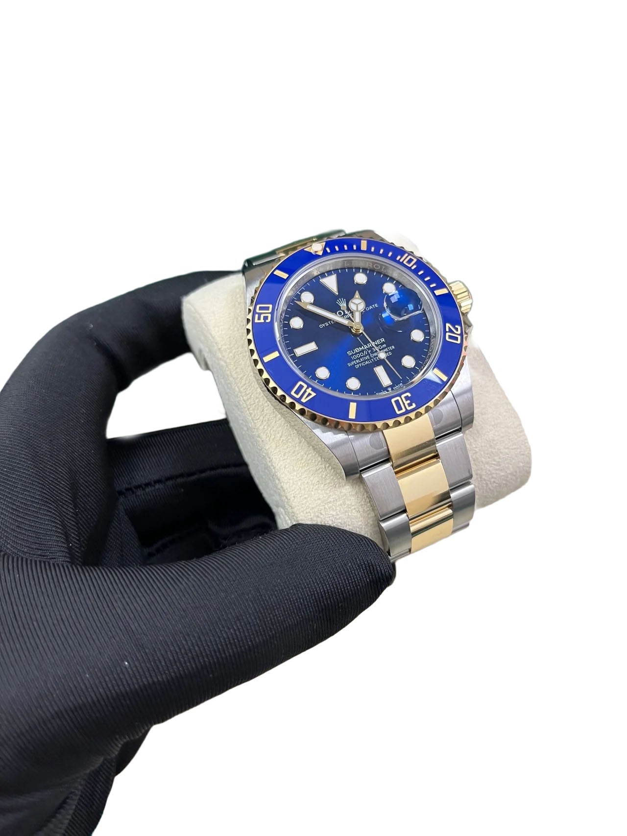 Rolex Submariner Two-Tone Yellow Gold & Steel Rolesor - Blue Dial Ceramic Bezel (Ref# 126613LB)