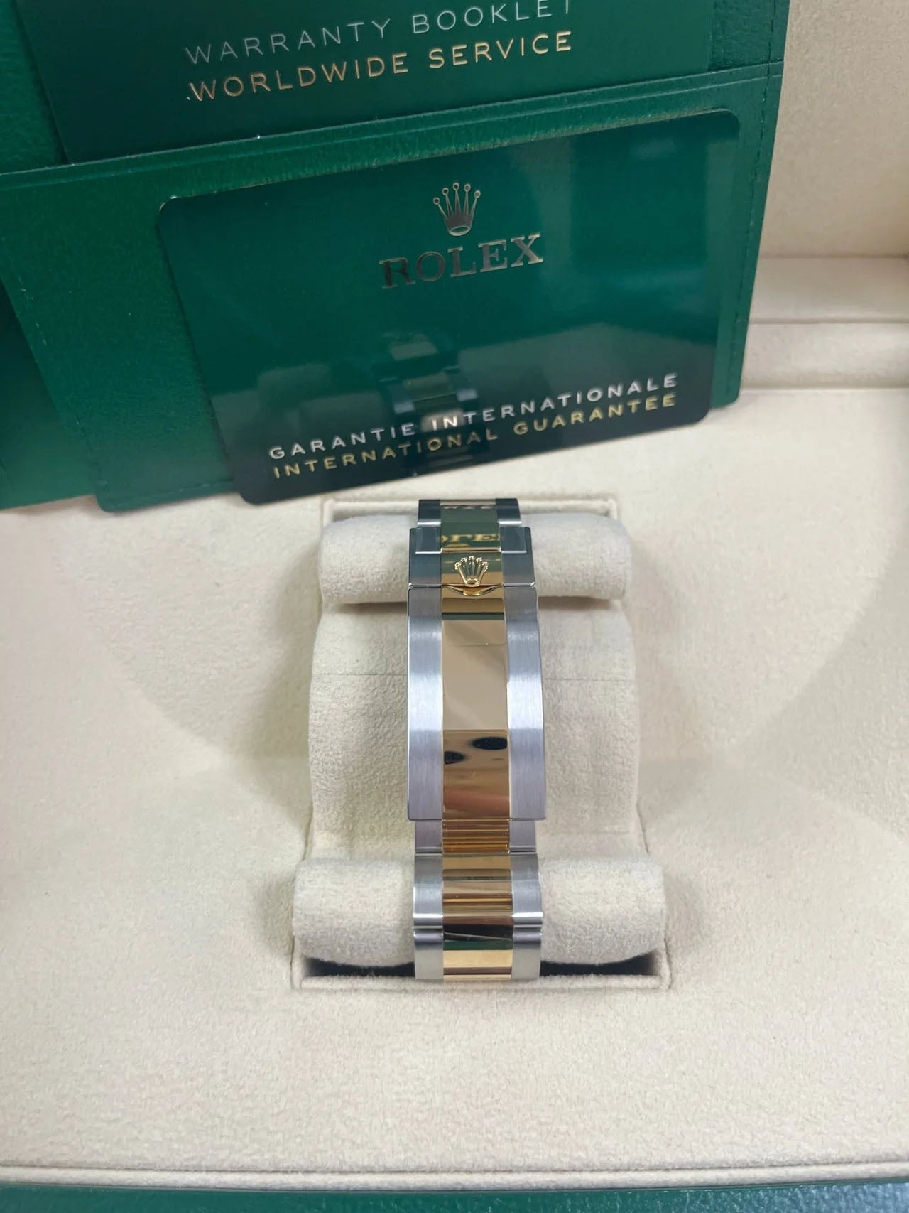 Rolex Submariner Two-Tone Yellow Gold & Steel Rolesor - Blue Dial Ceramic Bezel (Ref# 126613LB)