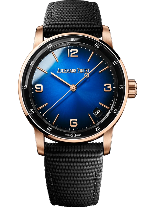 Audemars Piguet Code 11.59 Selfwinding Pink Gold Smoked Blue Men’s Watch 15210OR.OO.A002KB.03