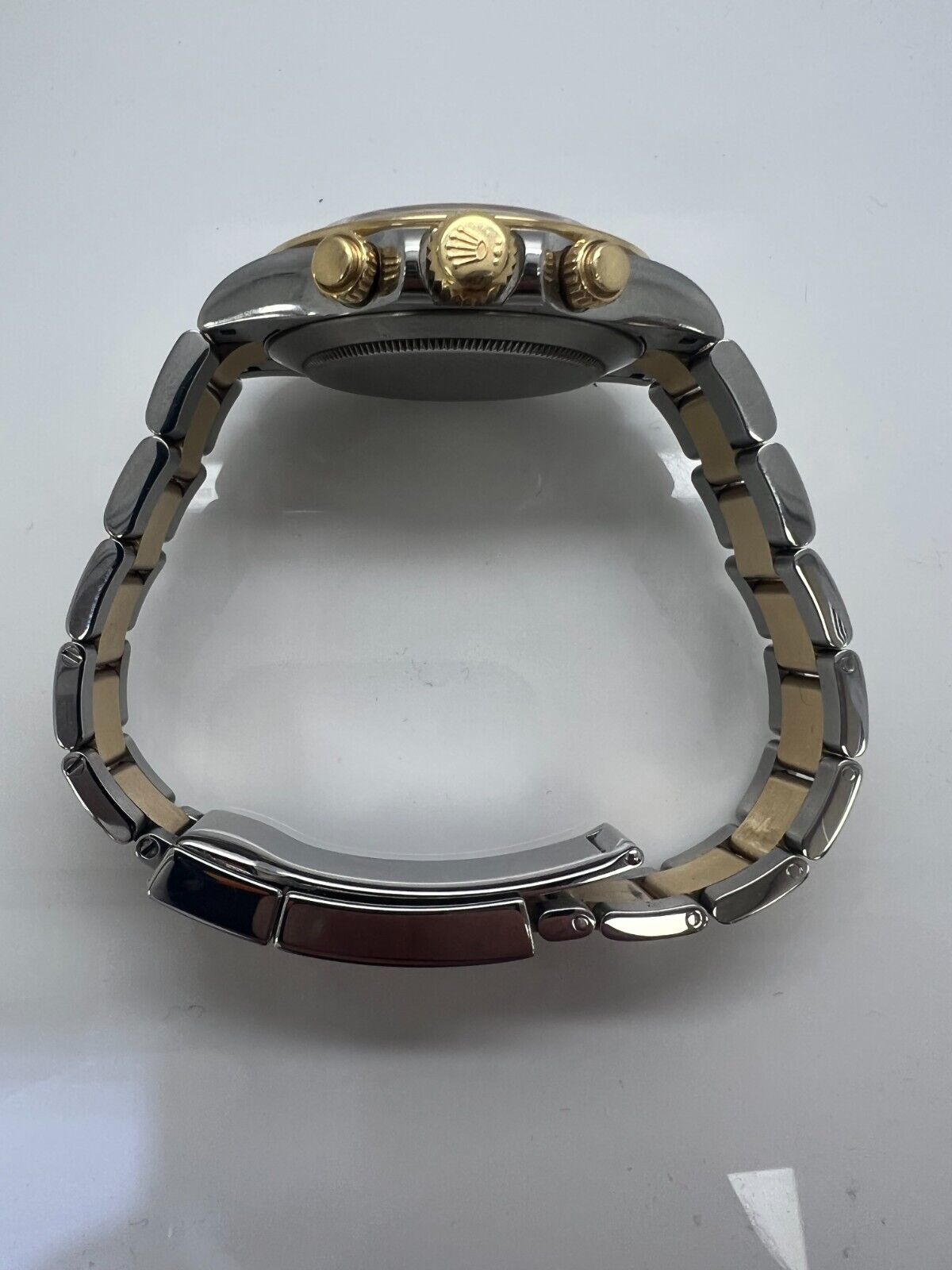 Rolex Daytona 116523 Two Tone Blue Racing Watch