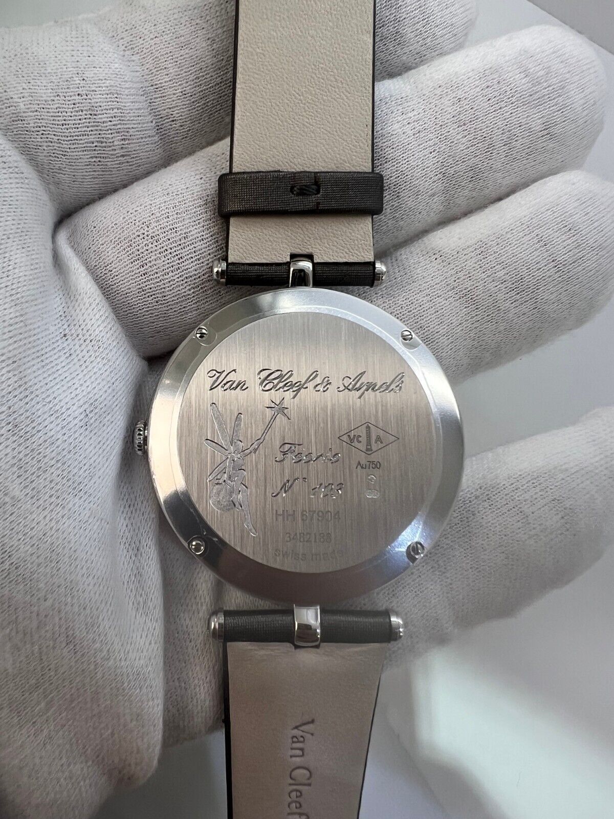 Van Cleef & Arpels Ted Feerie Diamond 18k Gold Red Ladies Watch