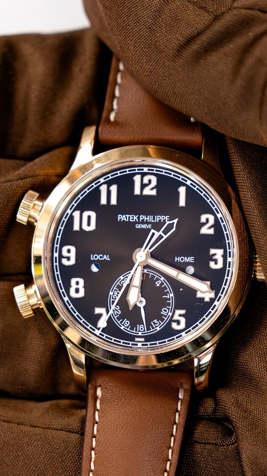 Patek Philippe Calatrava Brown Women's Watch - 7234R-001