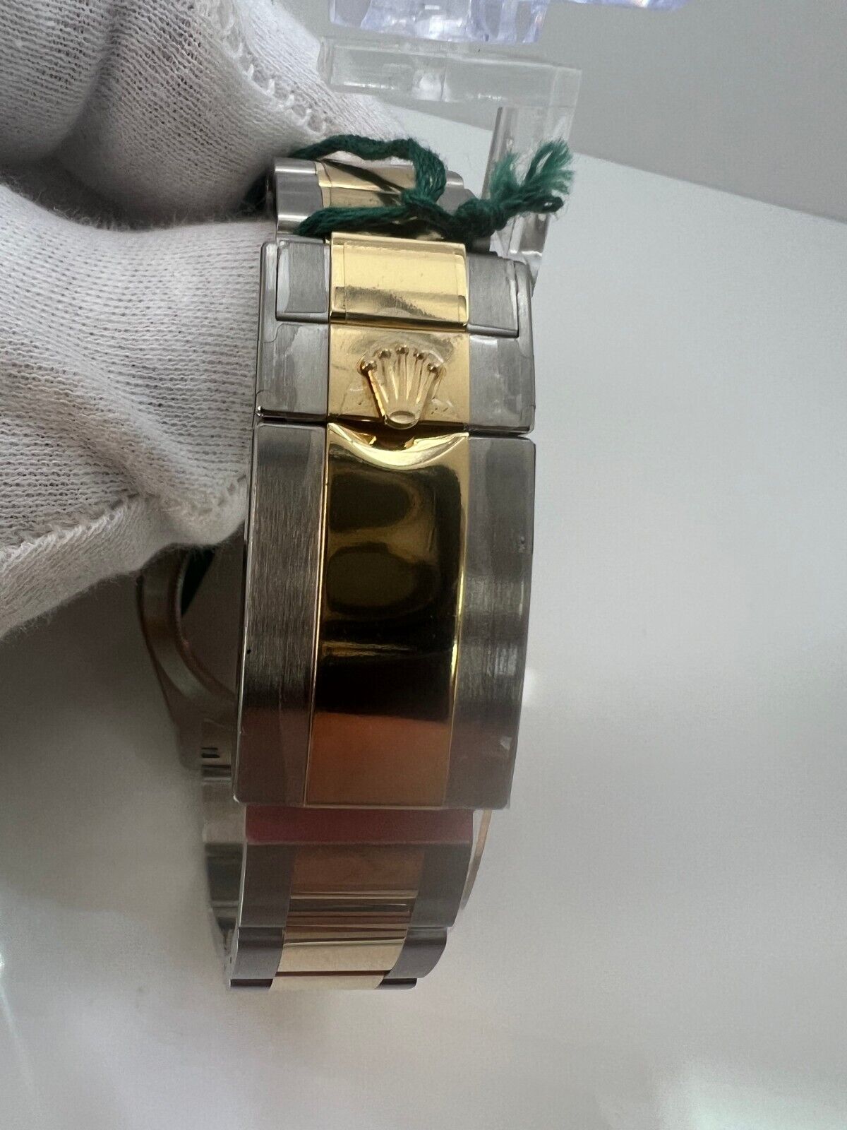 Rolex Cosmograph Daytona 116503 Silver and Gold Oyster Bracelet with Gold Bezel