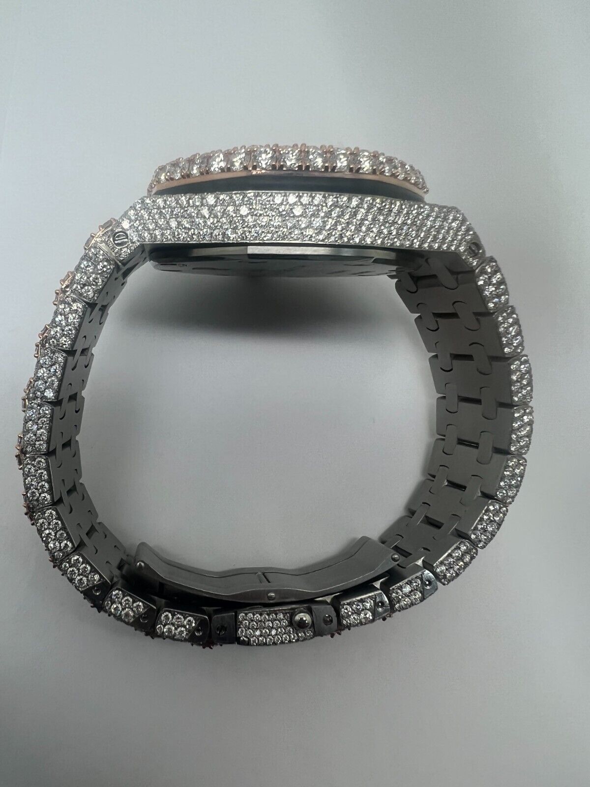 Audemars Piguet Royal Oak Offshore "Panda" 45 Cts E VVS Diamond Men's Watch