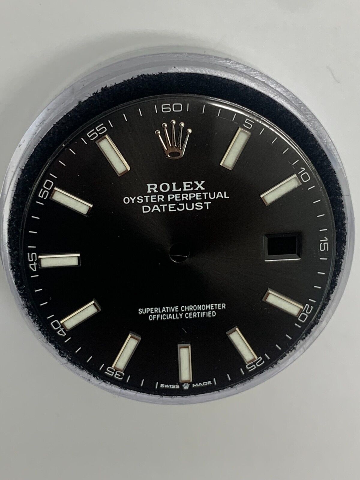 Rolex 41mm Oyster Perpetual DateJust Dial Black
