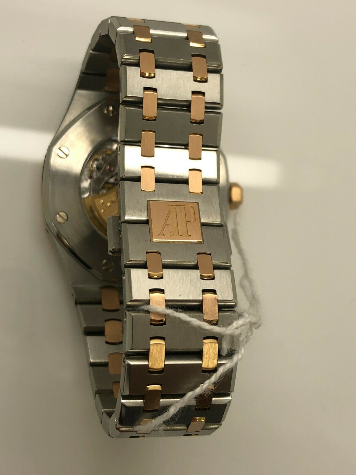 Audemars Piguet Royal Oak Two Tone Rose Gold Mens Watch 15400