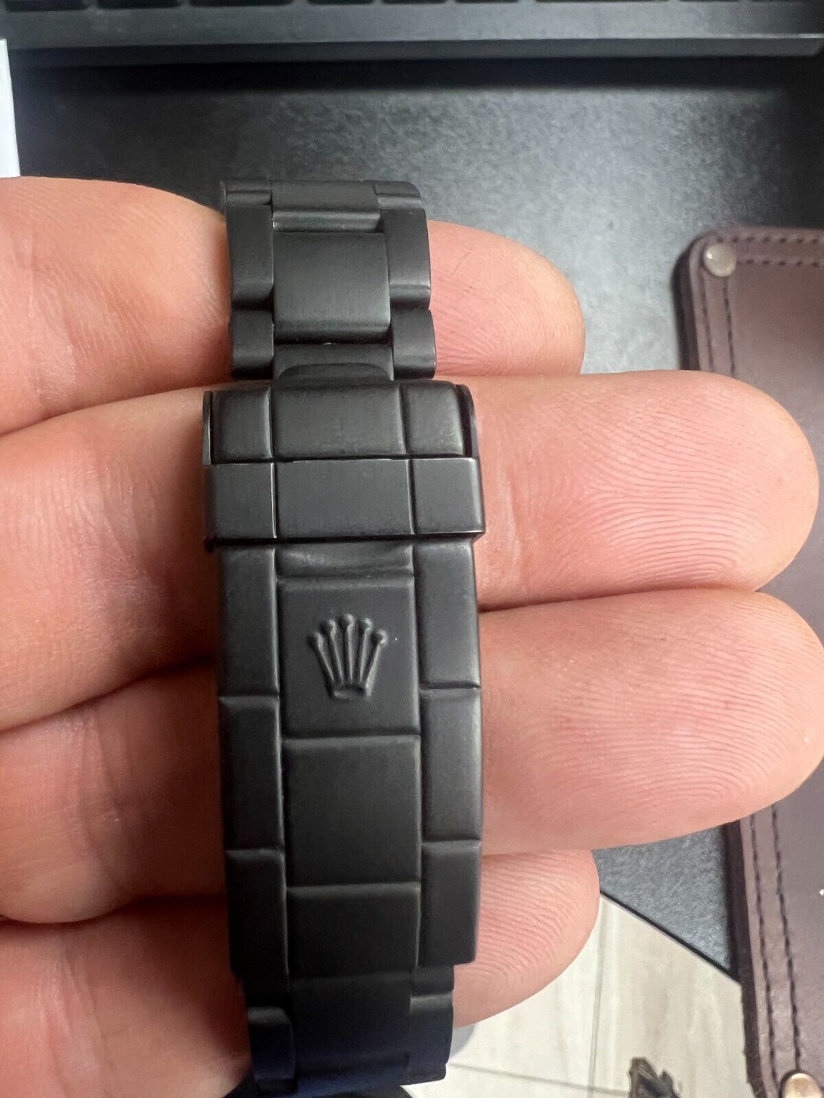 Rolex Submariner 16610 Carbon Blacked Out Watch