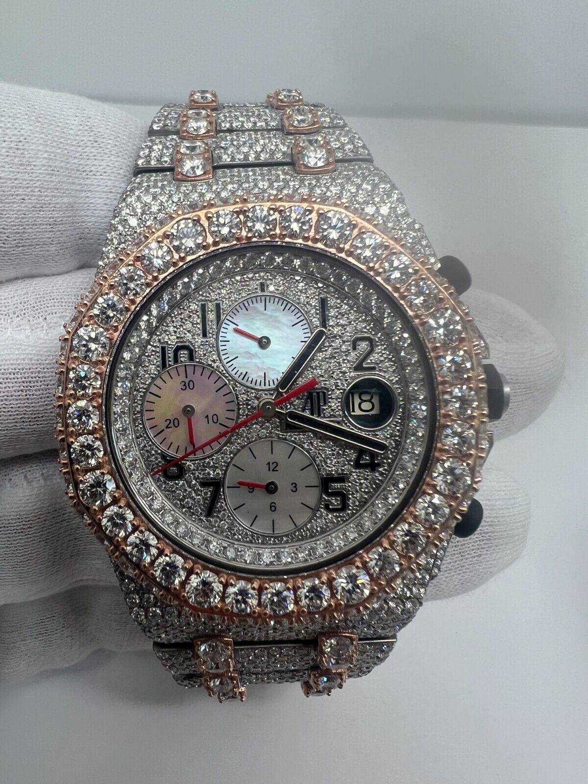 Audemars Piguet Royal Oak Offshore 45 Cts E VVS Diamond Men's Watch