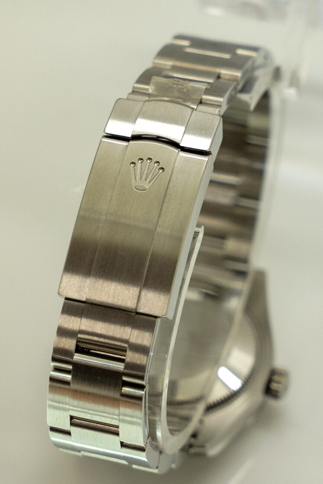 Rolex Oyster Perpetual 177200 Silver Oyster Bracelet with Grey Dial 31mm