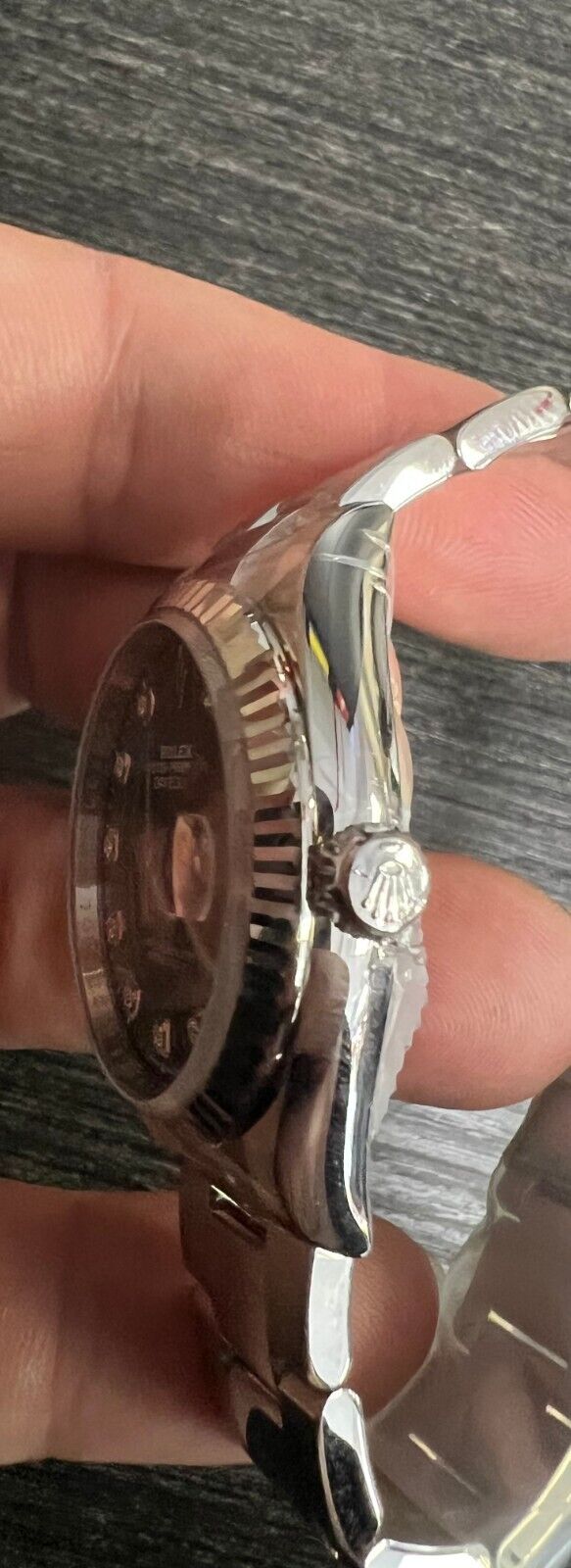 2023 Rolex Datejust 36mm Factory Green Palm Motif Diamond Dial 126234