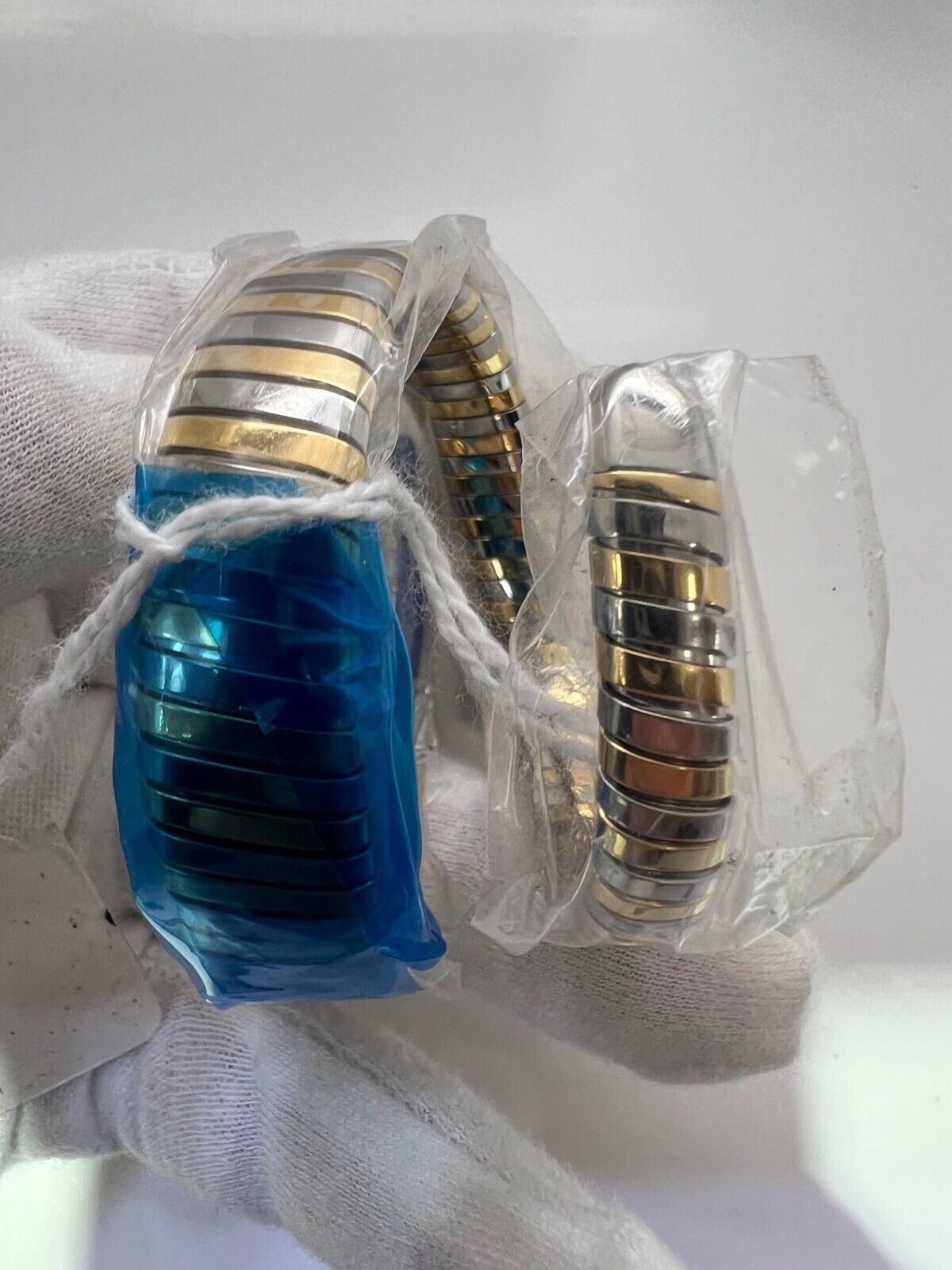 Bvlgari SERPENTI TUBOGAS Diamond Gold White Dial Watch 102098