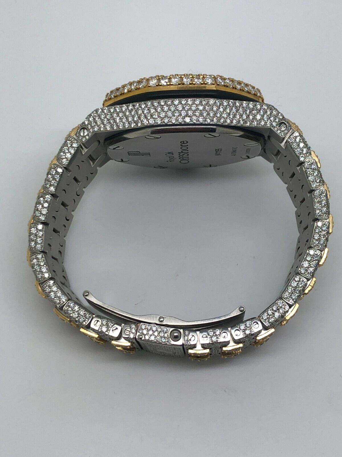 Audemars Piguet 42MM Offshore Customized 45 Carats VVS Diamond Watch