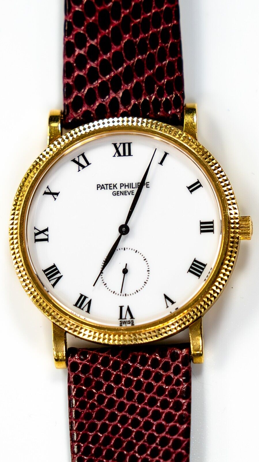 Patek Philippe Calatrava White Unisex Adult Watch - 3919J