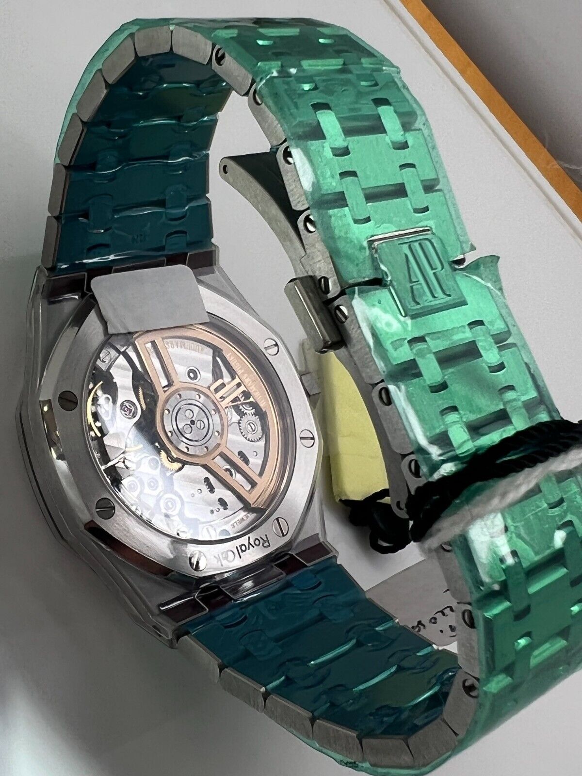 Audemars Piguet New AP Royal Oak Stainless Steel Grey Dial 41mm 15500ST