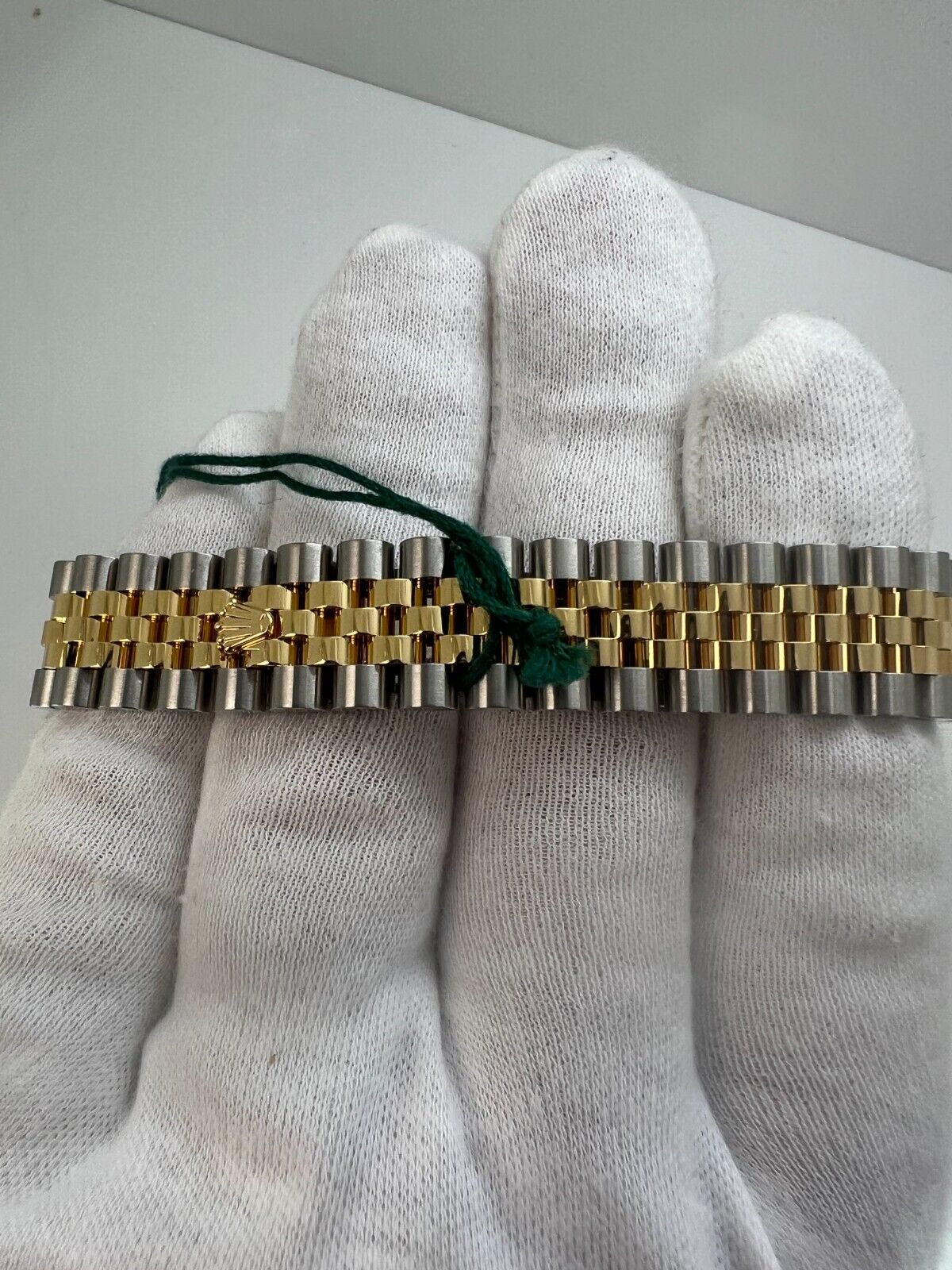 Rolex Datejust 278383rbr Green Diamond 31mm Two Tone Jubilee Watch