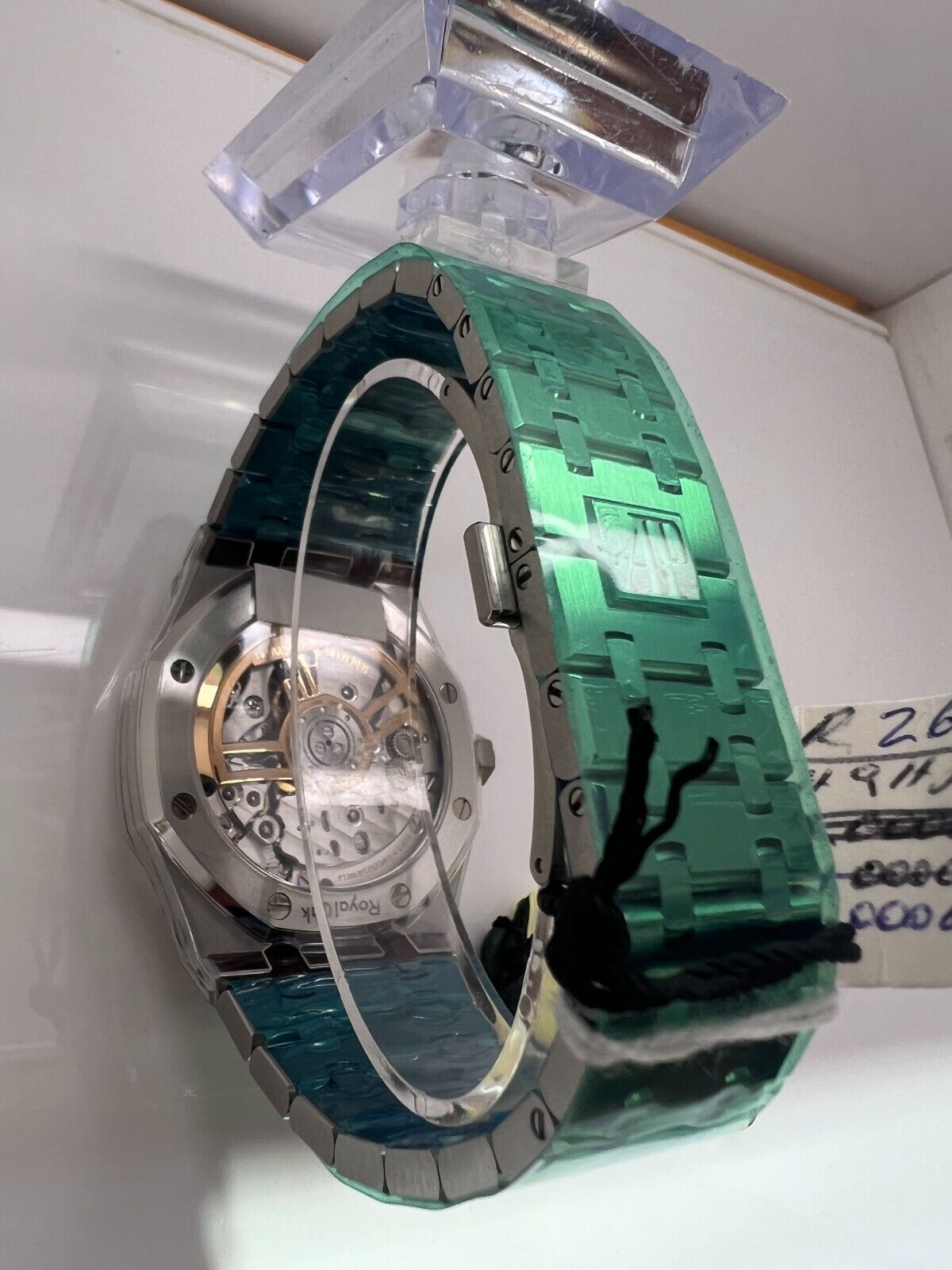 Audemars Piguet New AP Royal Oak Stainless Steel Black Dial 41mm 15500ST