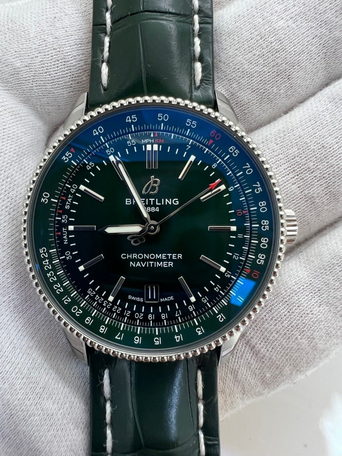 Breitling Navitimer Green Men's Watch 41mm - A17326361L1P2