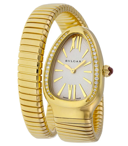 Bvlgari Serpenti Tubogas 35 mm Yellow Gold Ladies Watch 101924