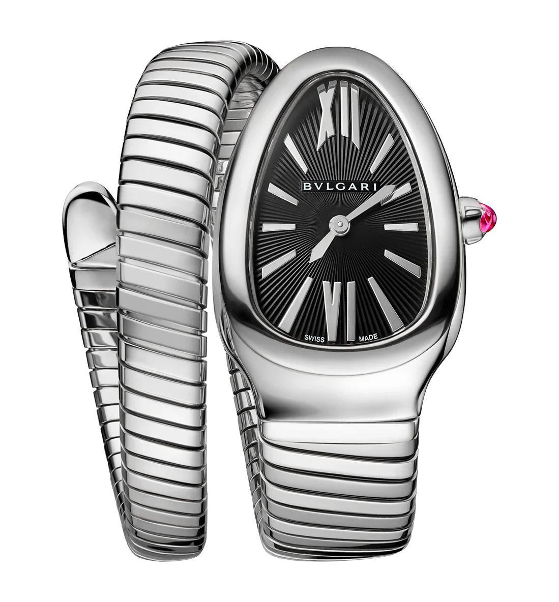 Bvlgari Serpenti Tubogas 35 mm Steel Ladies Watch 102824