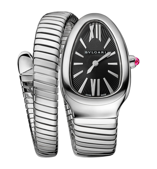 Bvlgari Serpenti Tubogas 35 mm Steel Ladies Watch 102824
