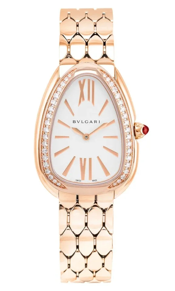 Bvlgari Serpenti Seduttori 33 mm Rose Gold Ladies Watch 103146