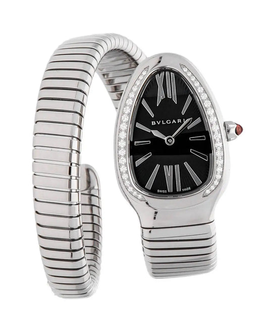 Bvlgari Serpenti Tubogas Stainless Steel Quartz Ladies Watch 103524